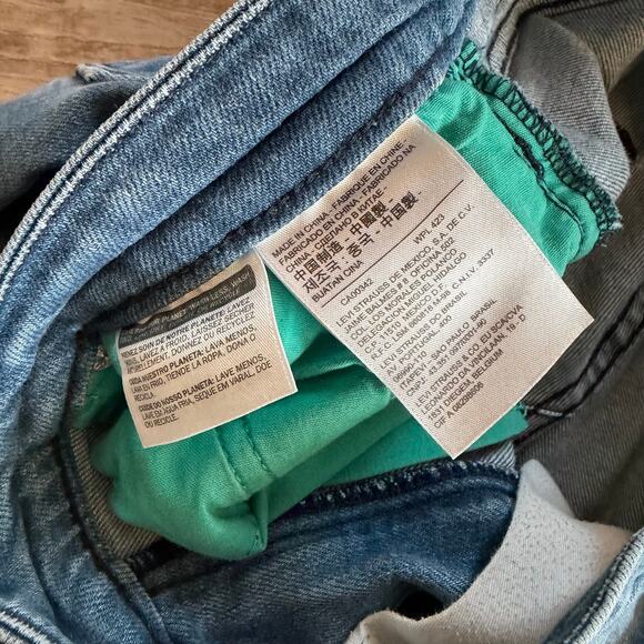 Levi’s 511 Men Slim Fit Jeans 31x32 Light Blue Stretch Denim Mid Rise Classic - Picture 11 of 11